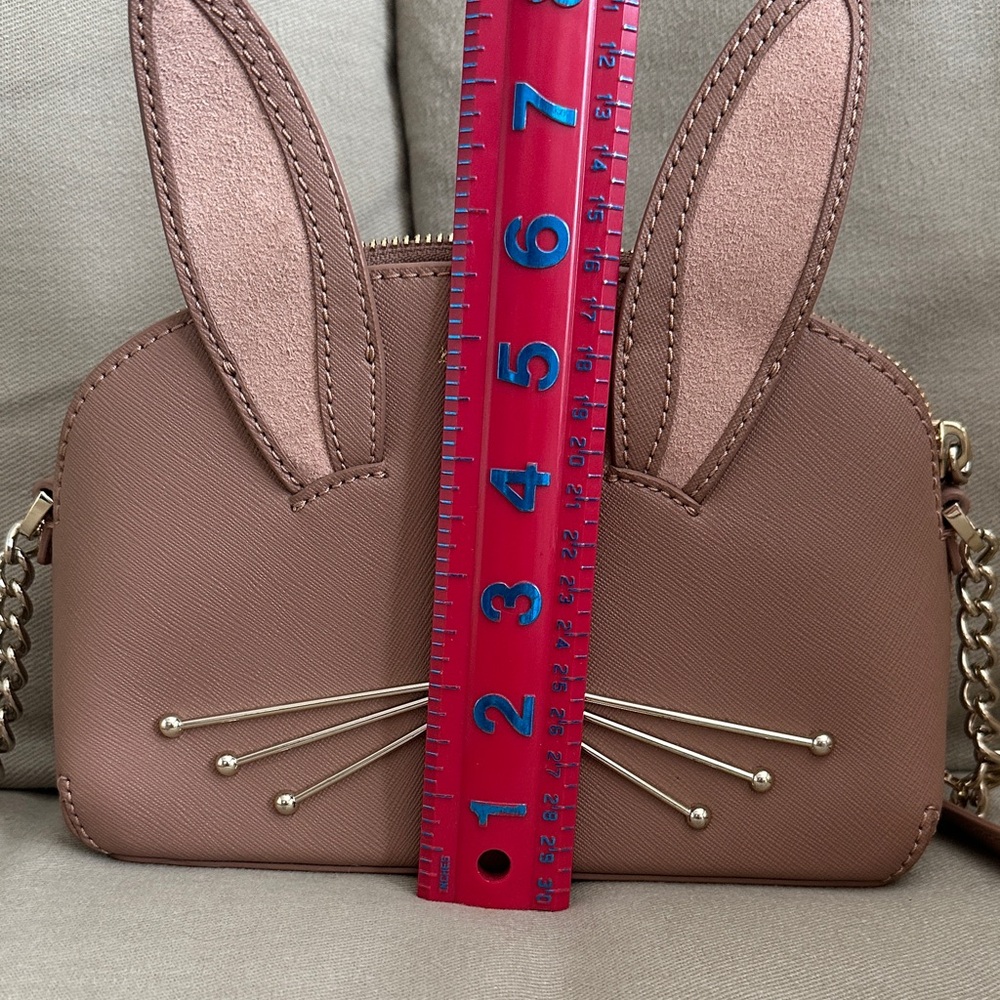 Limited Edition Kate Spade Brown Bunny Crossbody Bag - Picture 10 of 11